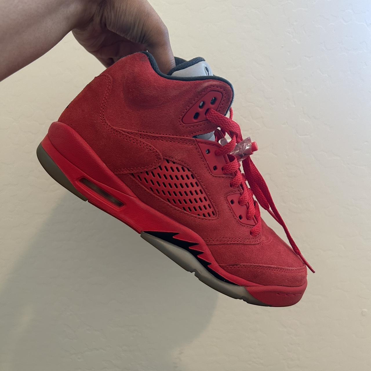 Air Jordan 5 Retro Red Suede
