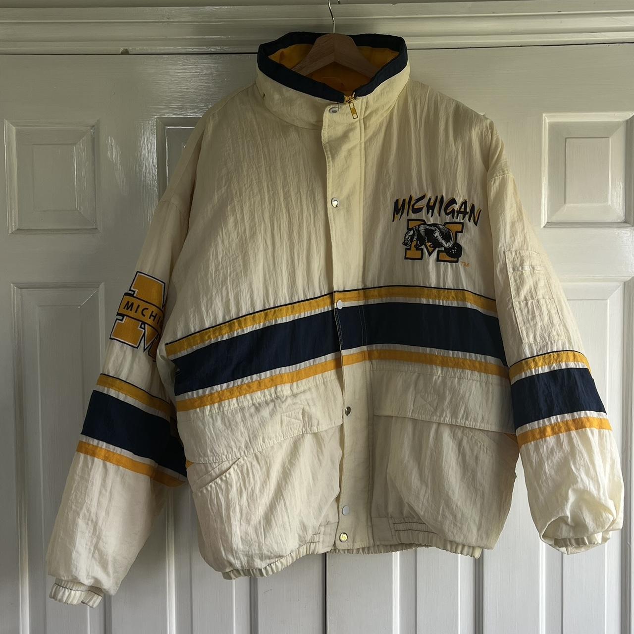 Vintage outlet 90s Michigan Wolverines rare Nike jacket coat