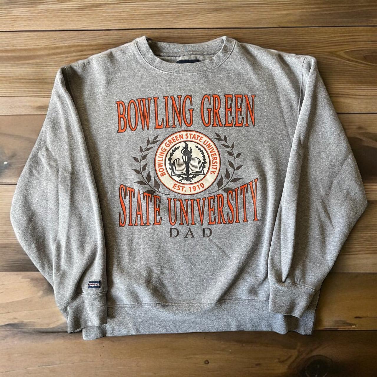 Vintage Bowling Green State University Dad Crewneck... - Depop