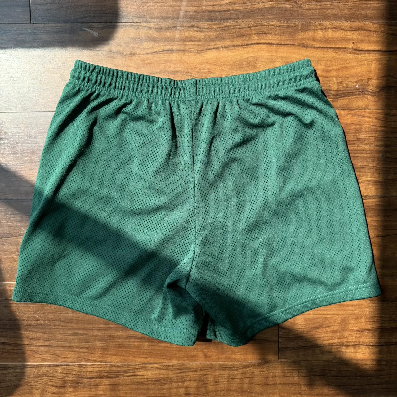 New Balance x Aime Leon Dore Basketball Shorts purchases Forest Green Mesh Mens Size XL