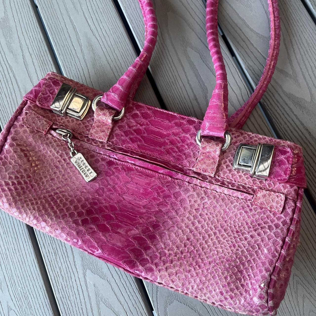 Stuart weitzman cheap snakeskin bag