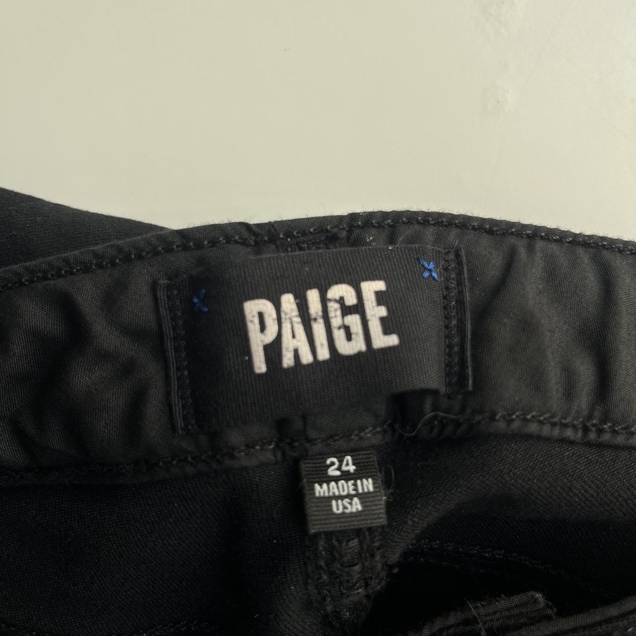 PAIGE Women's Black Trousers (5)