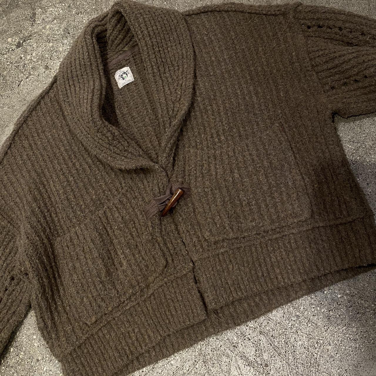 We the Free Cozy Brown Sweater - Depop