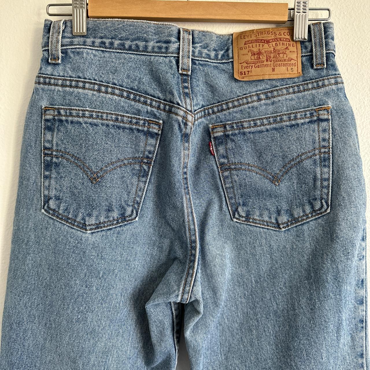 vintage levi’s 517 boot cut flare relaxed fit denim... - Depop