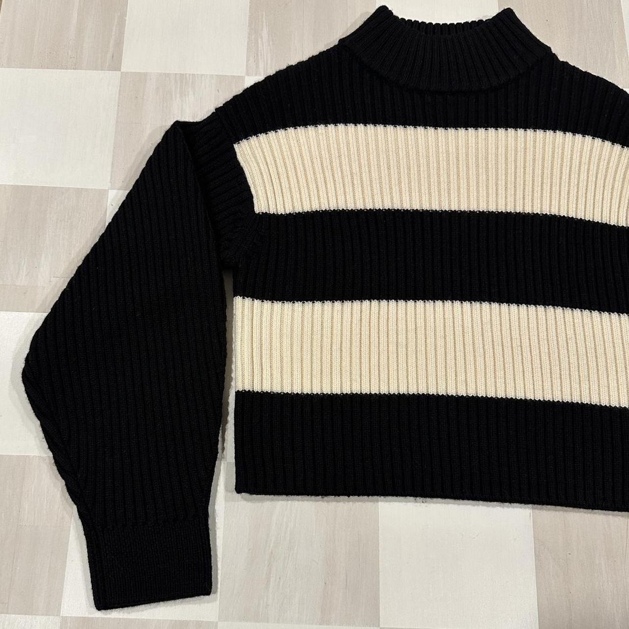 Tibi Women's Sweater - Black/White - XXS – tibi b… - image 3