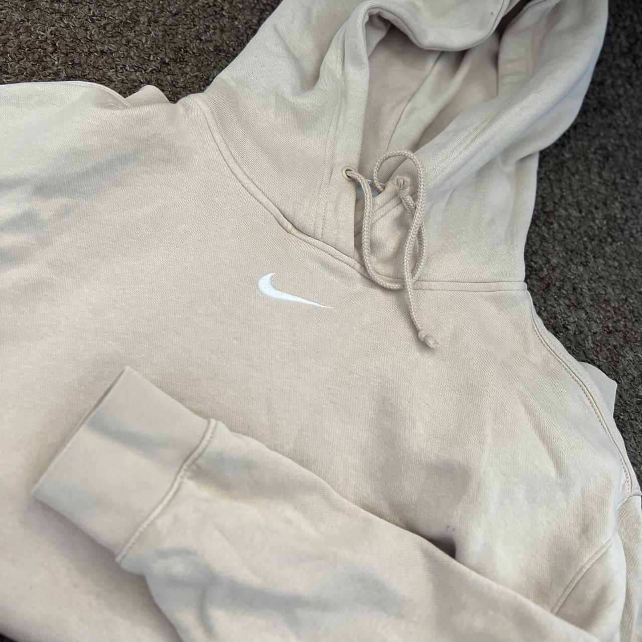 nikelab hoodie beige