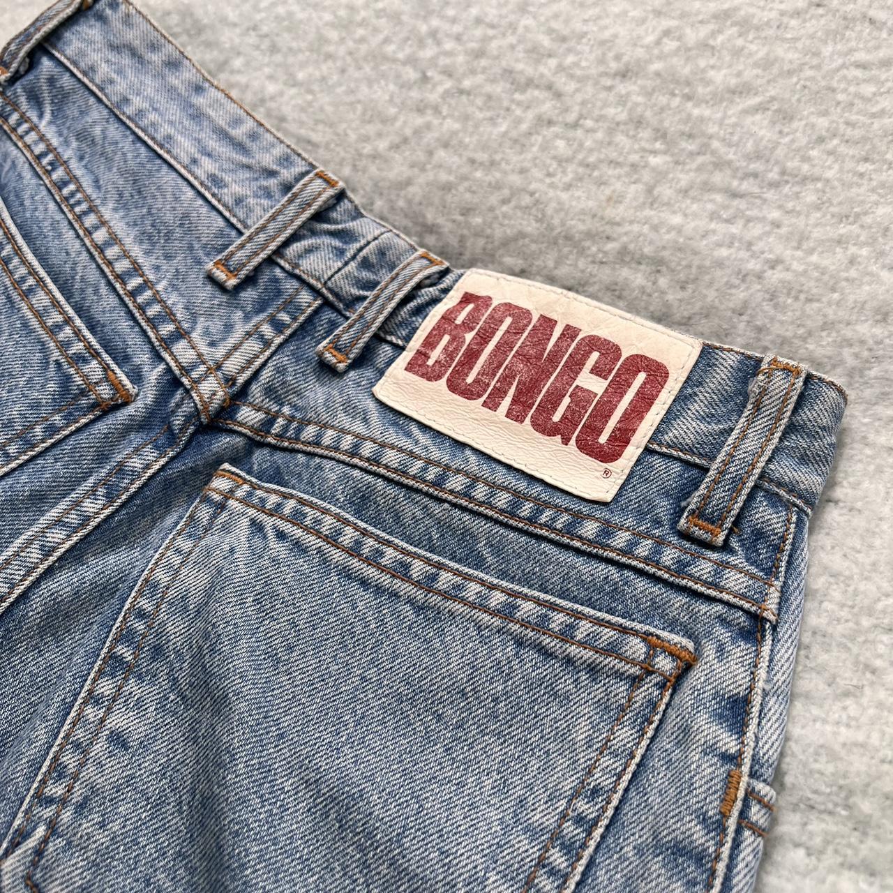 Vintage 90s Bongo Jeans Super High Rise & Slim Leg... - Depop