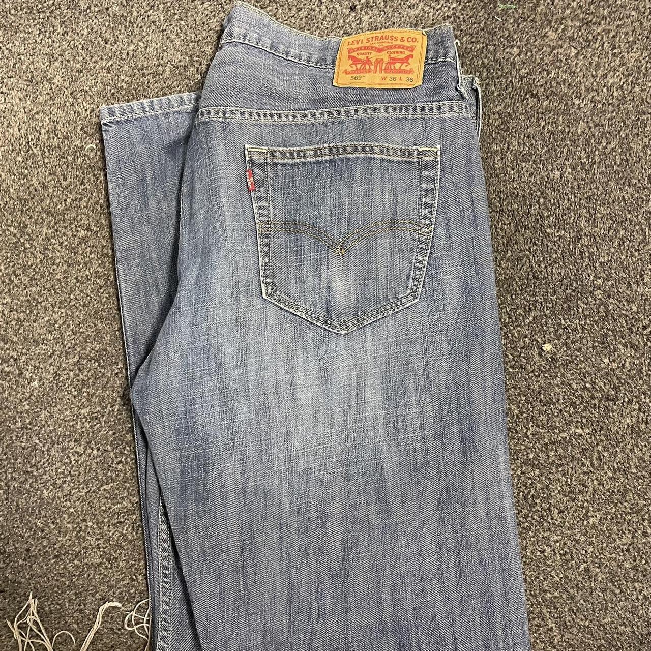 Levi's Men's Blue Jeans | Depop