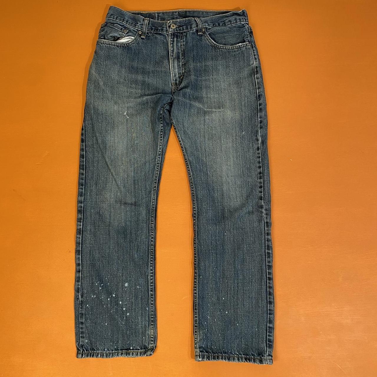 levi-s-men-s-navy-and-blue-jeans-depop