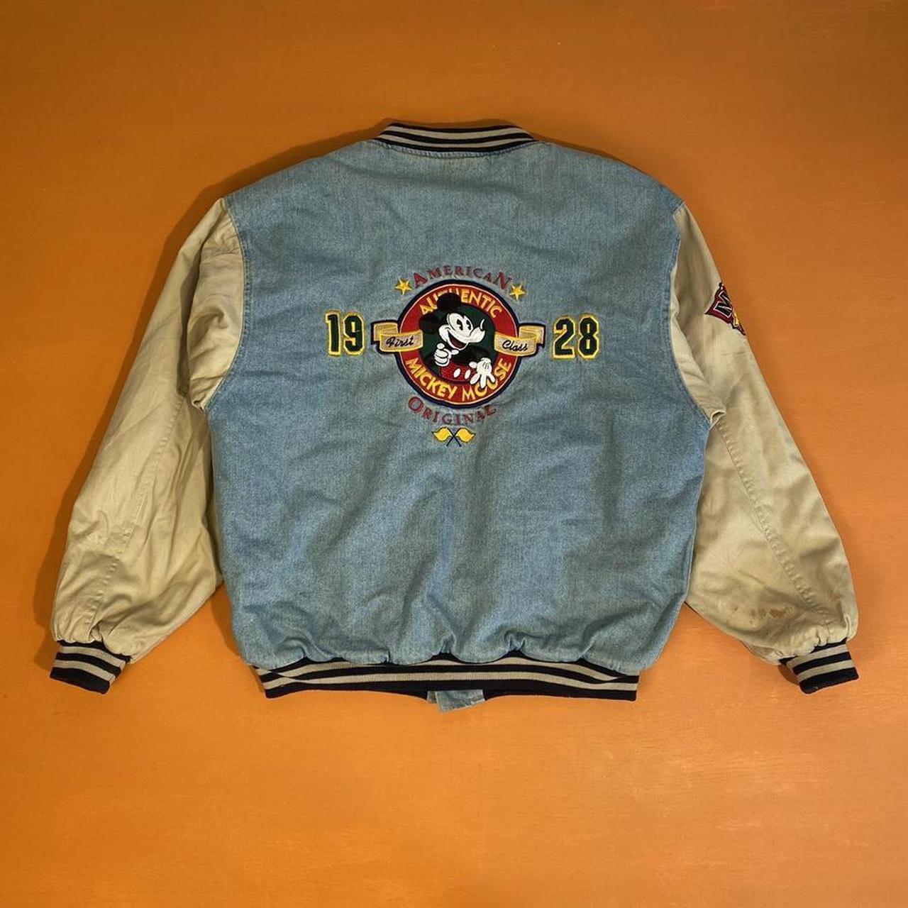 Mickey Mouse Varsity Jacket A vintage Disney... - Depop