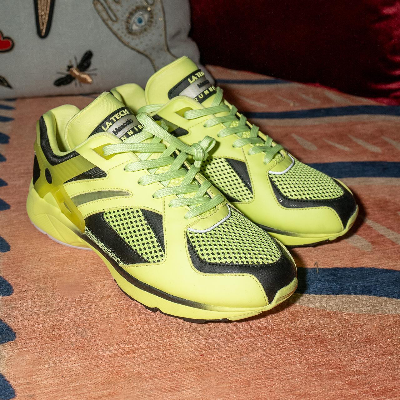 Bright on sale yellow trainers