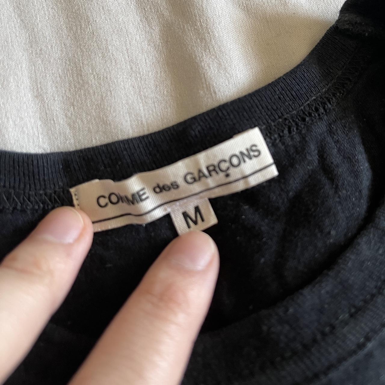 RARE black chrome hearts x cdg collab tee shirt | Depop