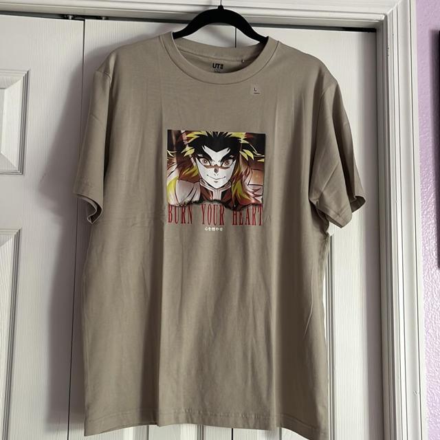 Demon Slayer “ Burn Your Heart “ Shirt - Depop