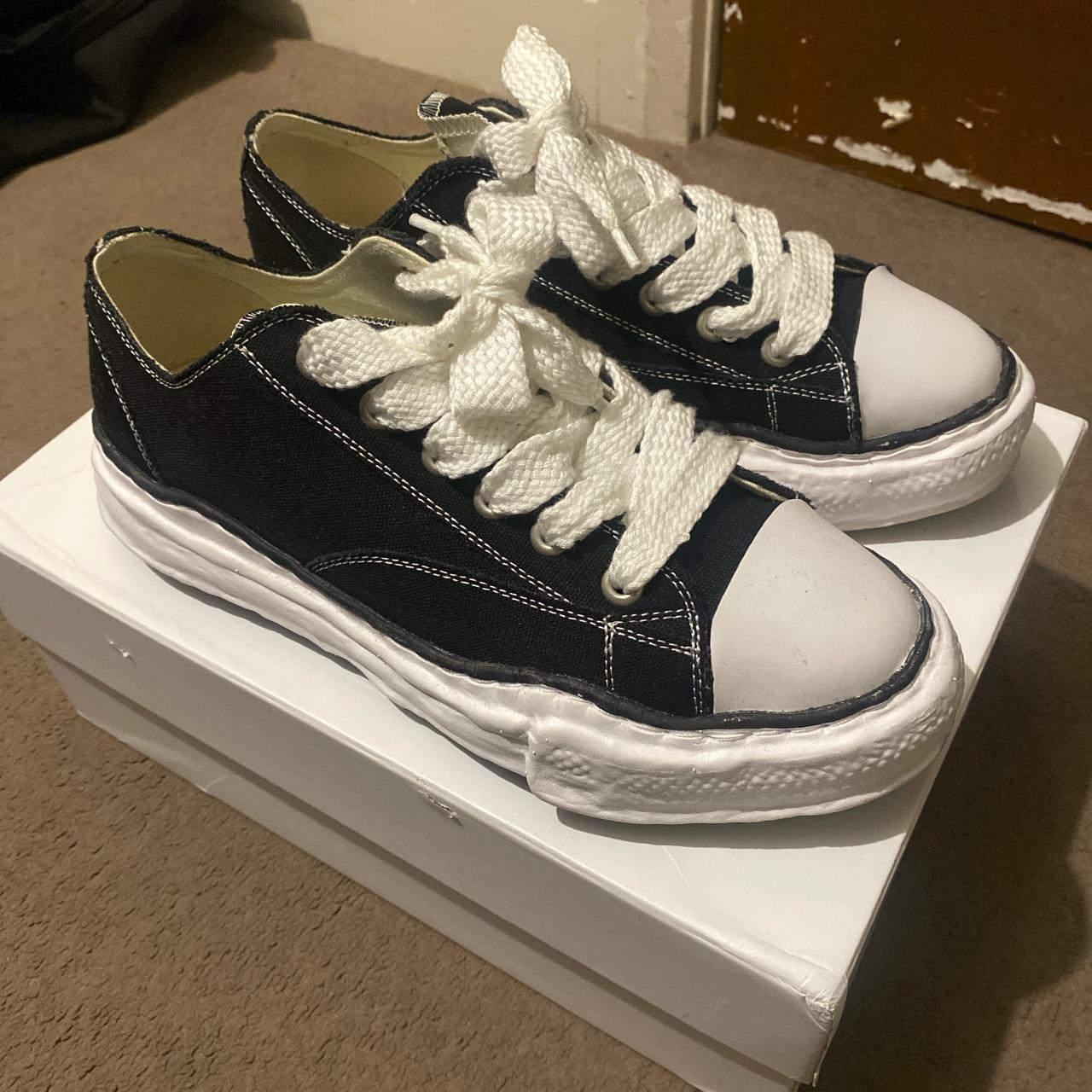 Maison Miharas low tops. Worn a couple times Price... - Depop