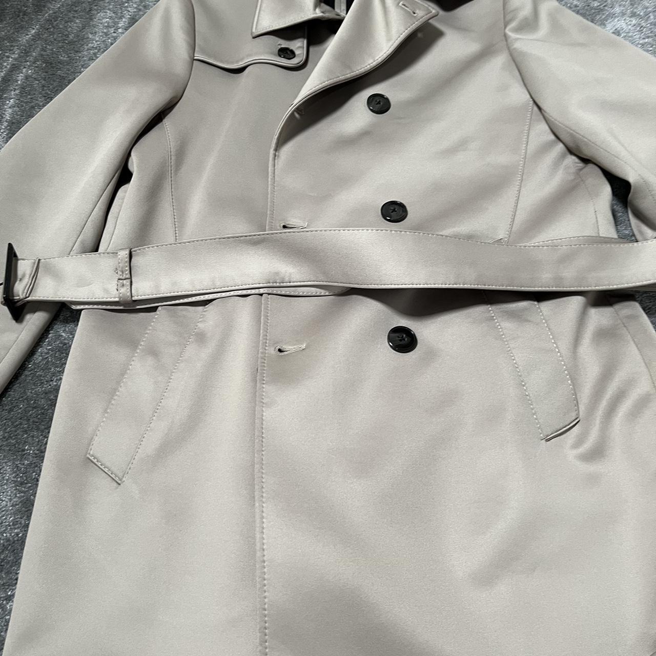 Zara men’s trench/ Mack coat Very thick material... - Depop