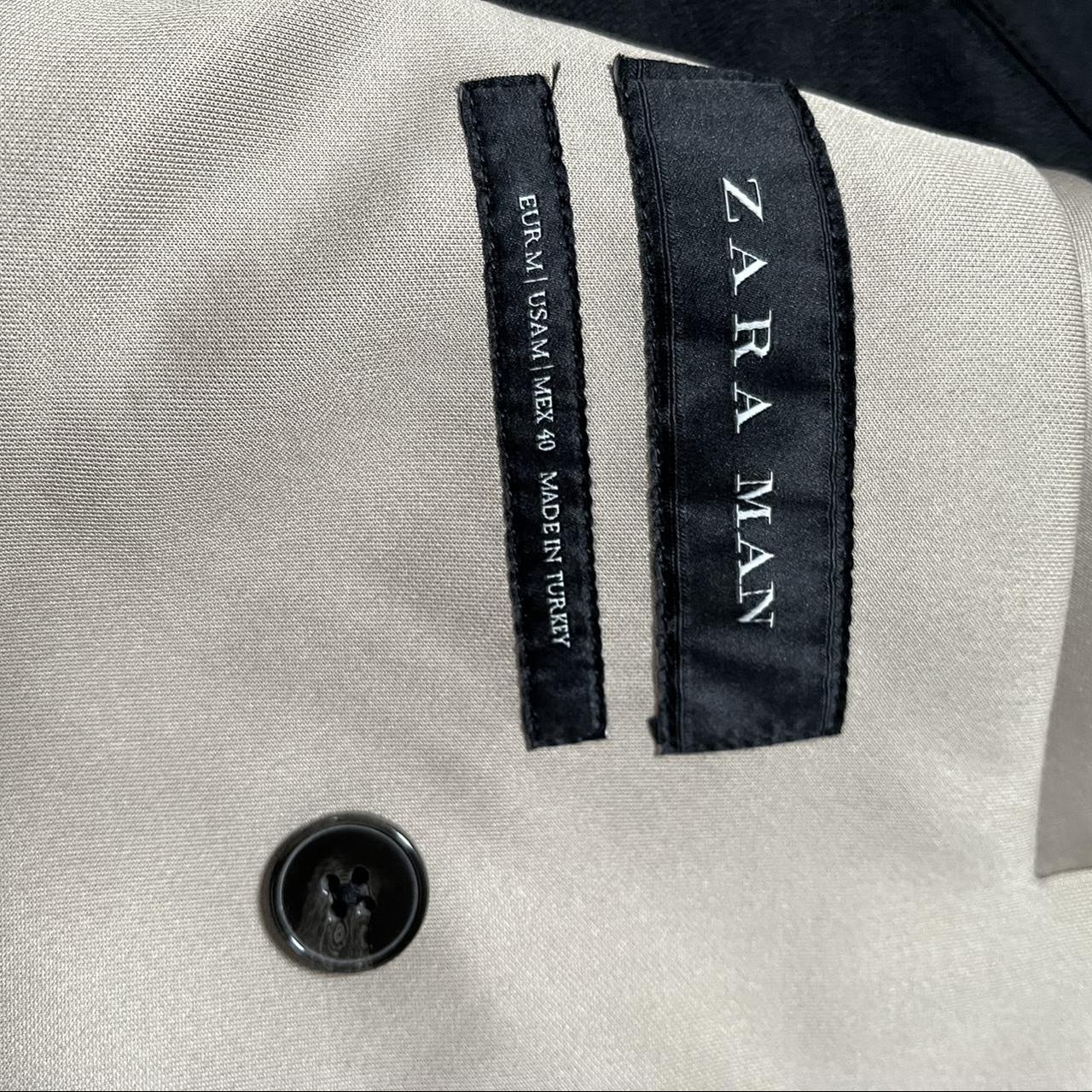 Zara men’s trench/ Mack coat Very thick material... - Depop