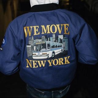 超激レア ONLY NY MTA We Move NY Work Jacket-