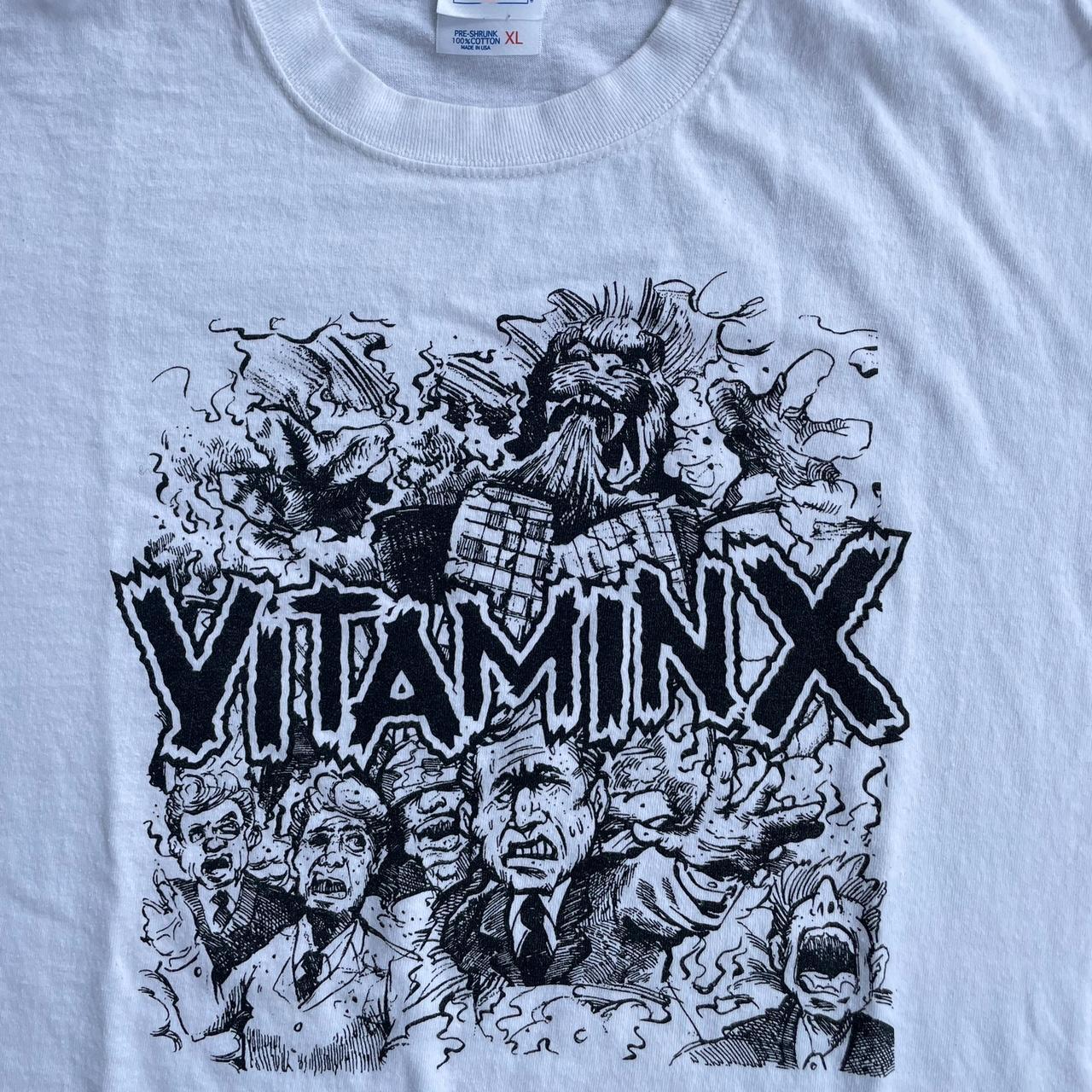 Vintage Vitamin X Japan Tour T Shirt Dutch Hardcore... - Depop