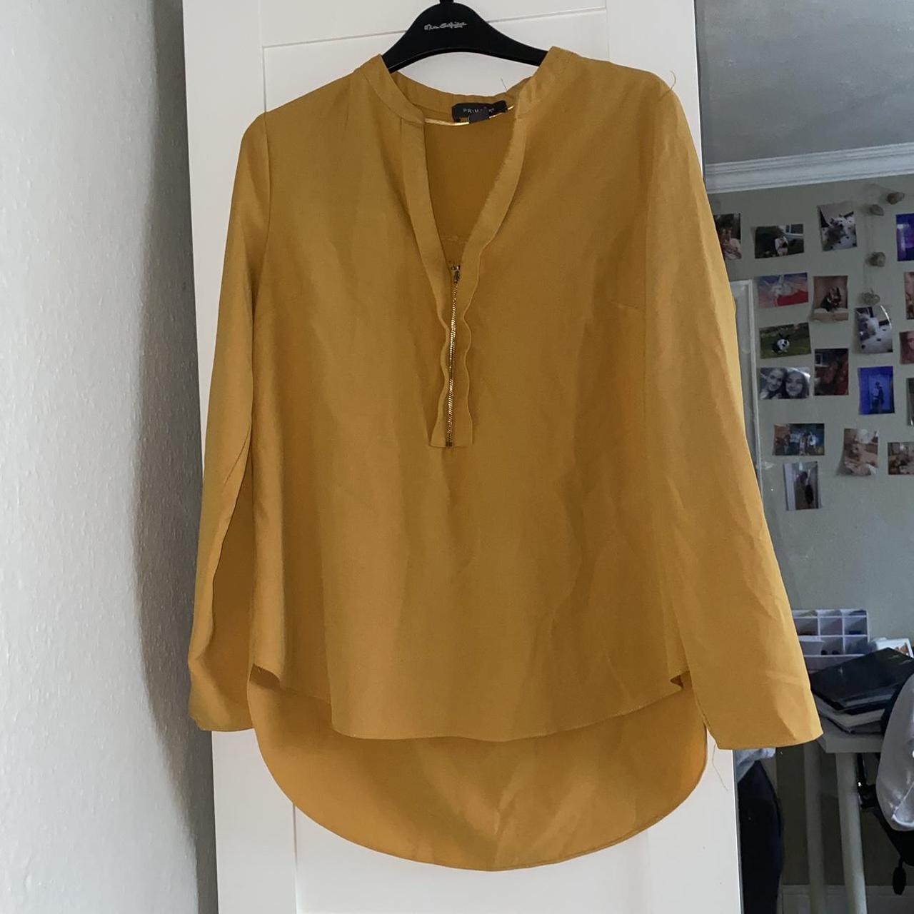 Yellow blouse primark new arrivals