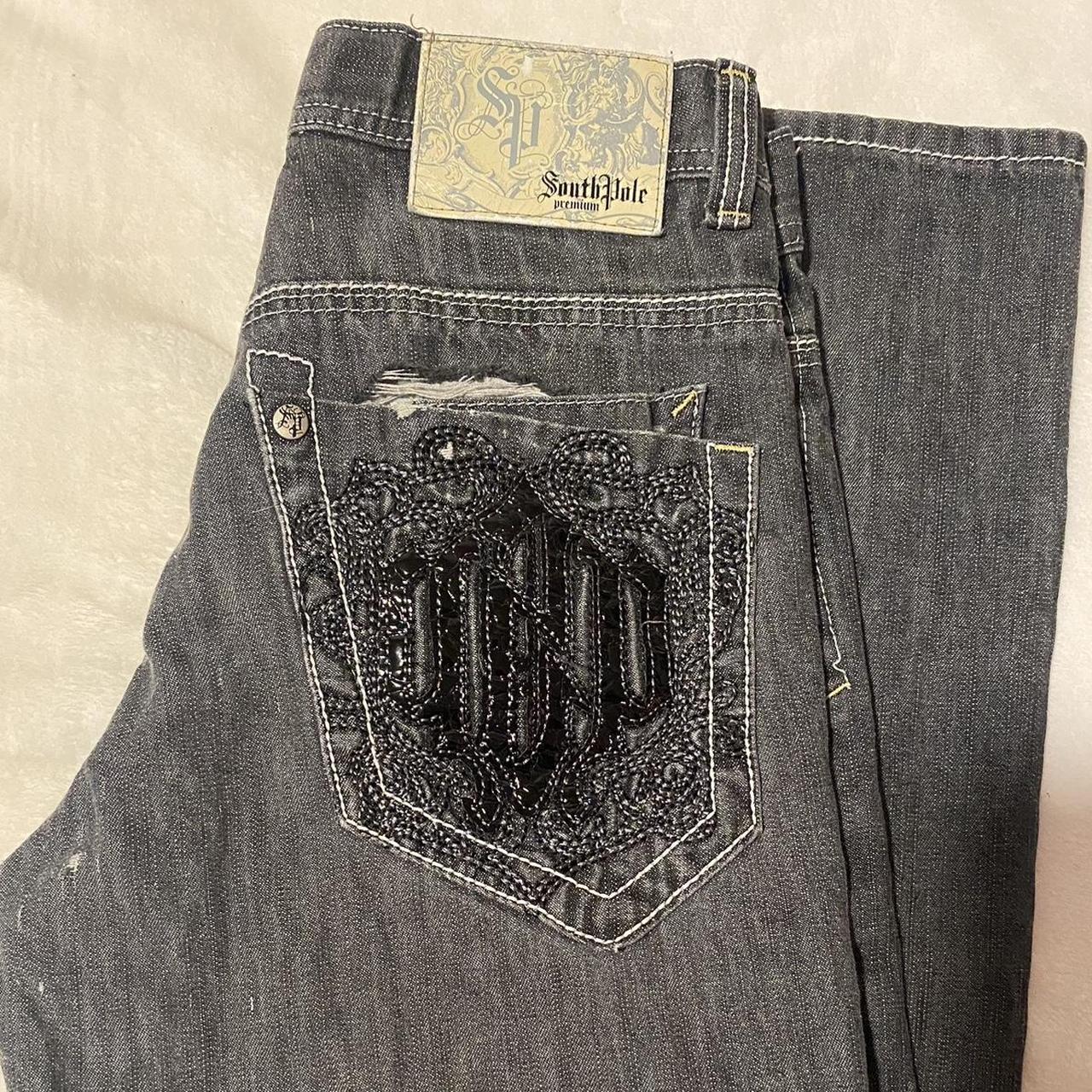 baggy distressed southpole jeans 30 x 32 #southpole - Depop