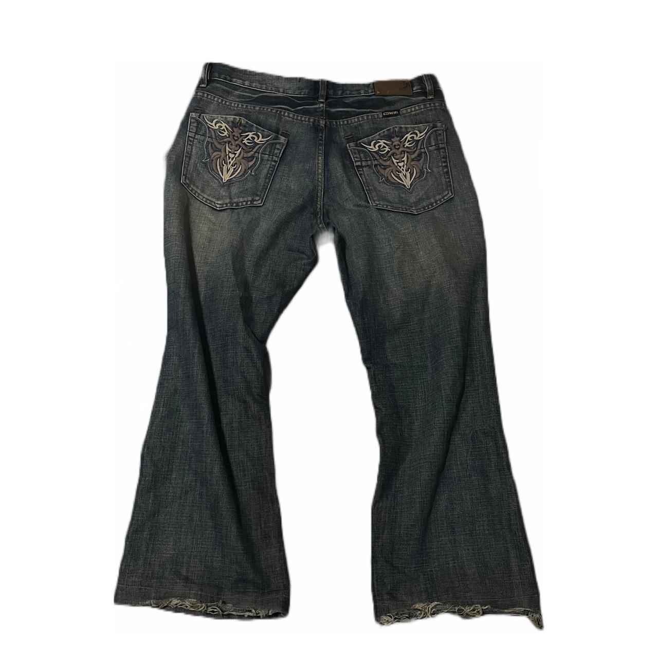 Vintage Diesel Industry Jeans 36 waist 37 length... Depop