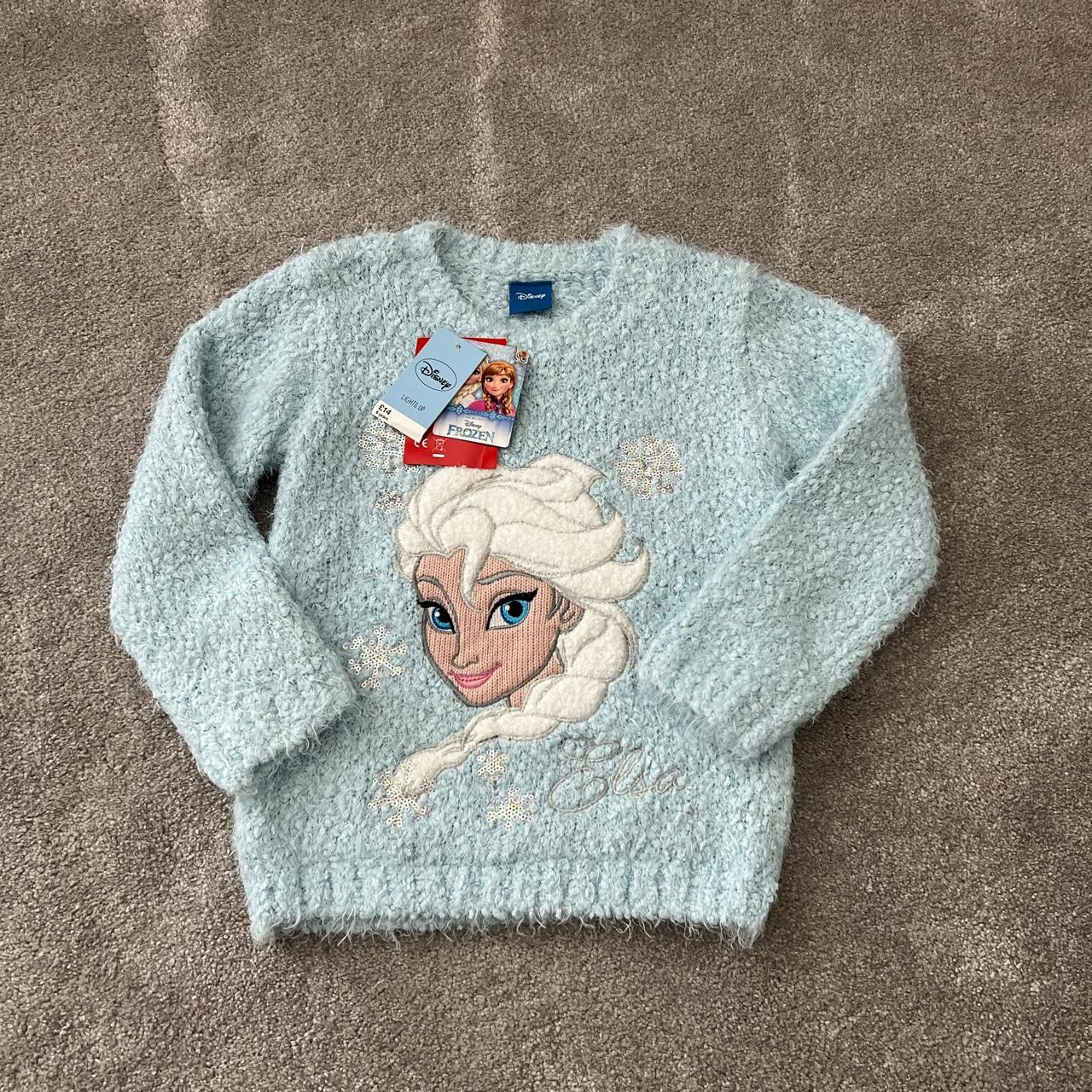 Disney Frozen Girls Jumper Age 6 Brand new with... Depop