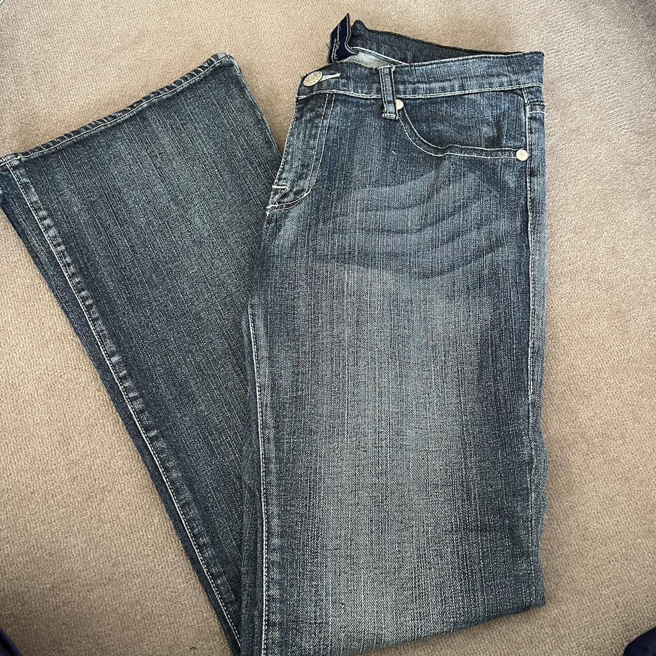 victoria beckem crown pocket jeans size 30 never worn - Depop