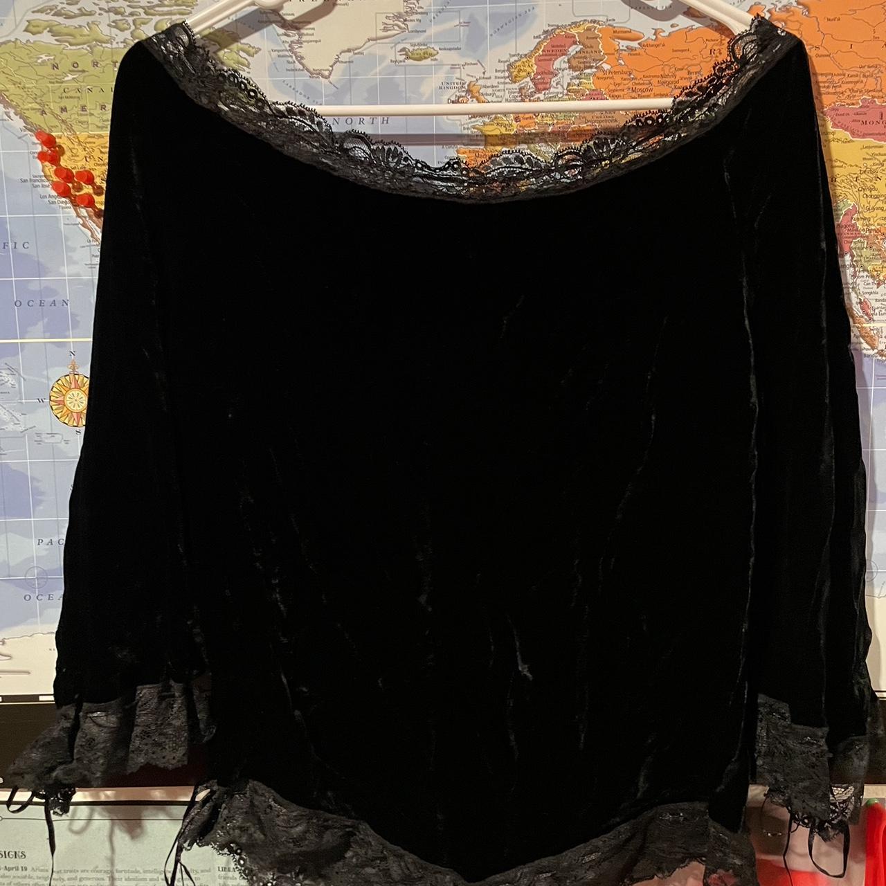 Laundry by Shelli Segal Women's Black Blouse (2)