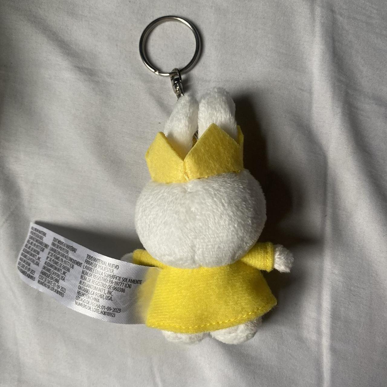 Squishy Miffy keychain (brand new) - Depop