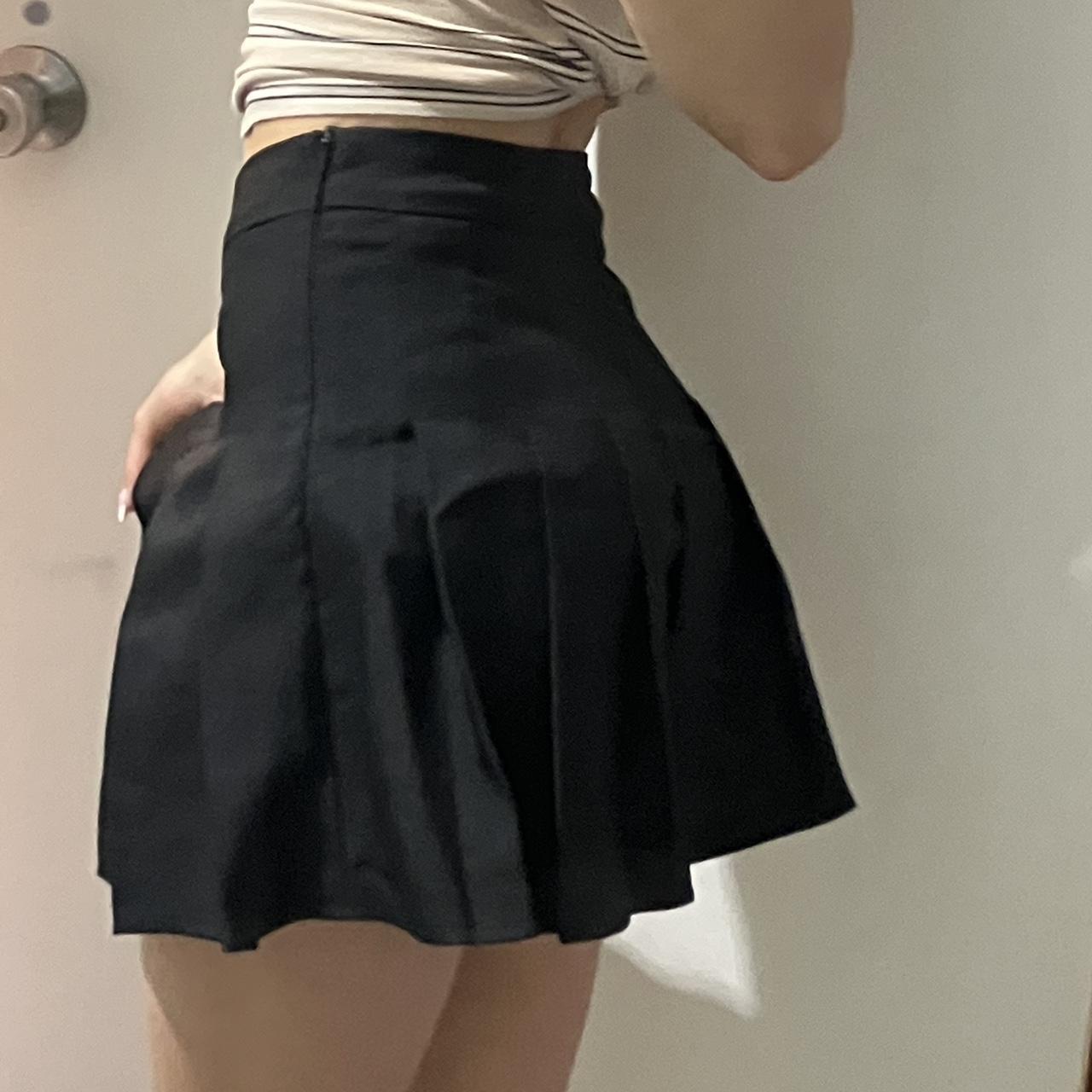 School girl skirt with shorts, no brand name. China - Depop