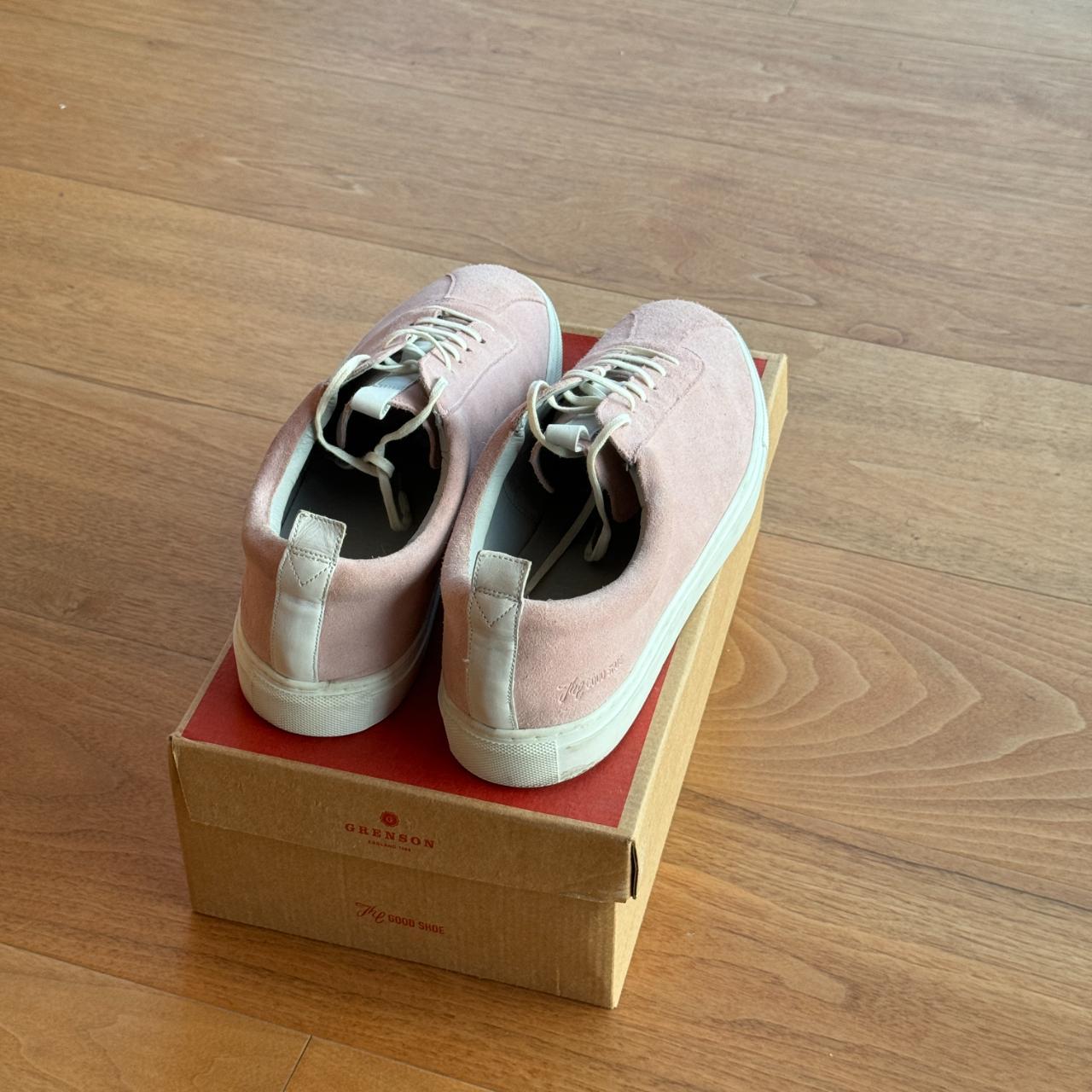 Grenson Sneakers 1 (Suede) - Pink Worn a fair few | Depop