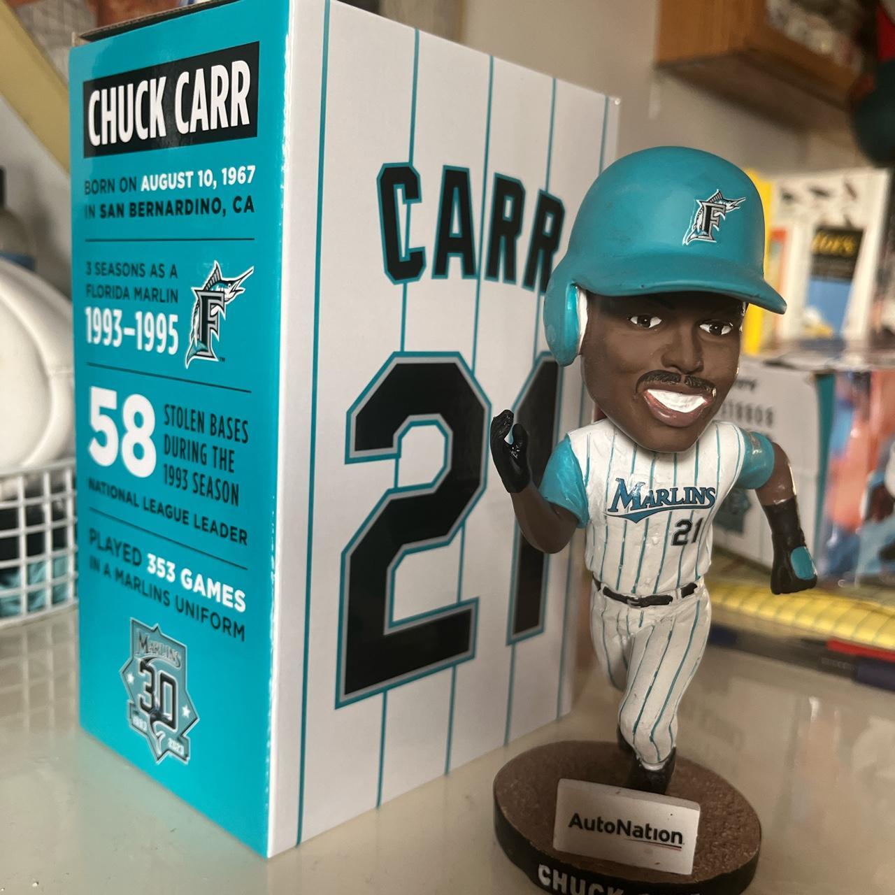 SF Sports Magazine Florida Marlins Chuck Carr at 's Sports  Collectibles Store