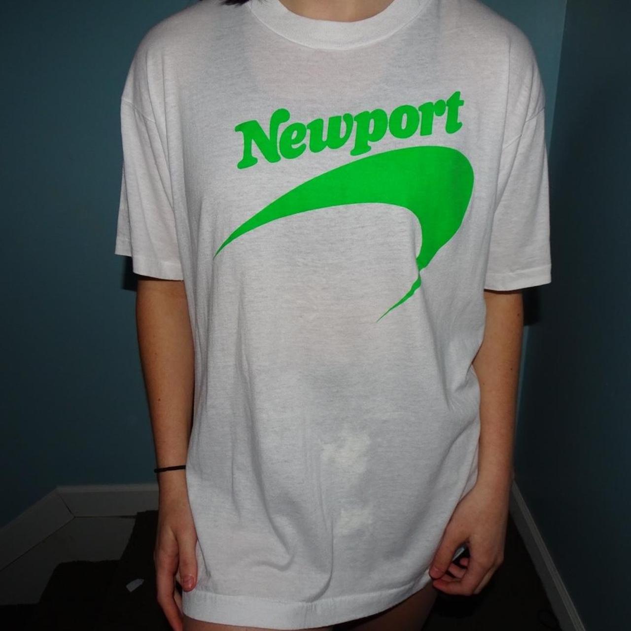 Vintage Newport Tee size:XL brand:screen... - Depop