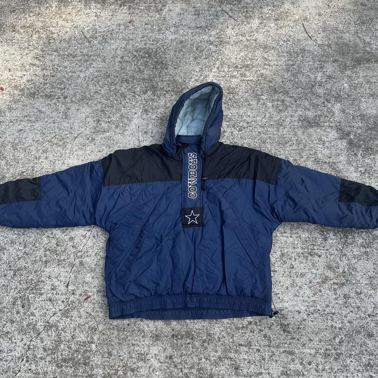 Vintage 90's starter Dallas cowboys NFL puffer - Depop