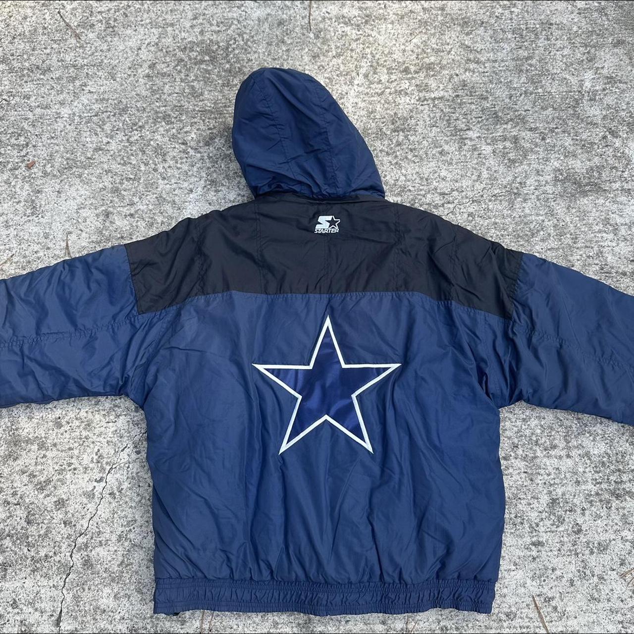 Vintage Dallas Cowboys Starter Jacket Size - Depop