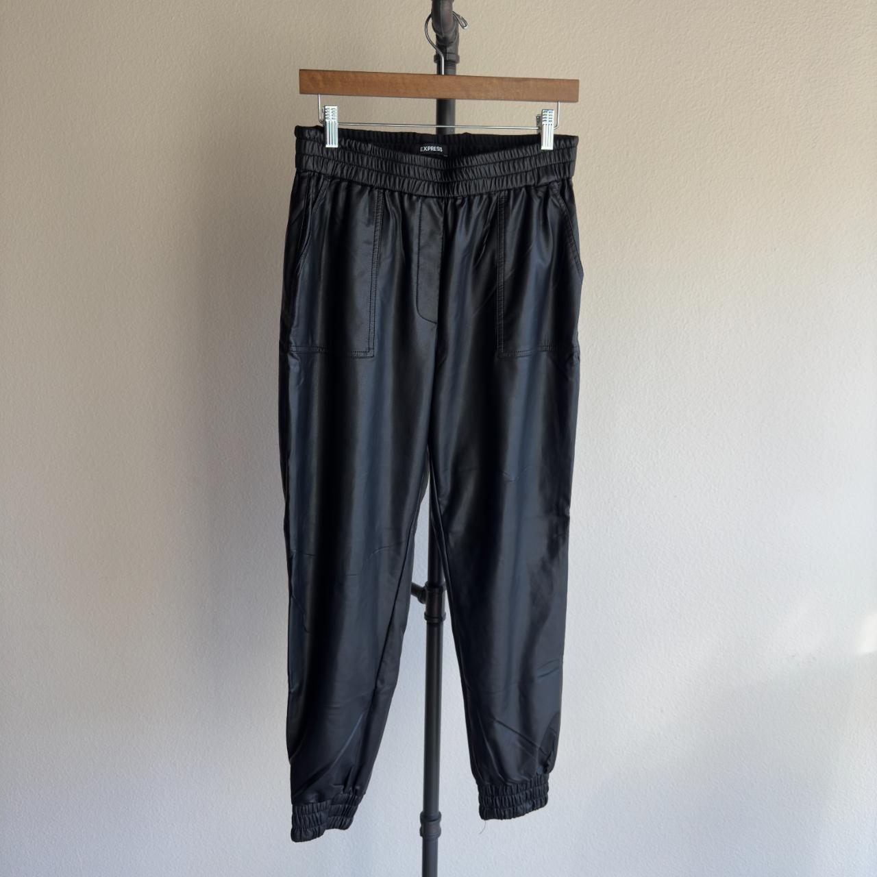 Depop Express Jogger Jeans Medium Blue Solid Full Length Casual