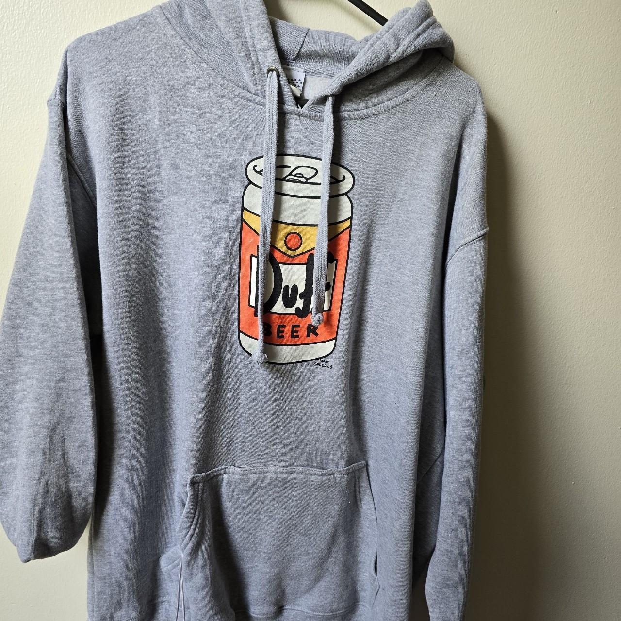 Duff beer hoodie with bottle opener online