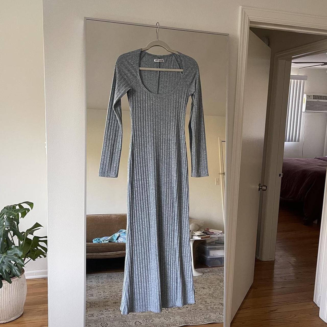 Reformation Lemon Dress sale (Grey)