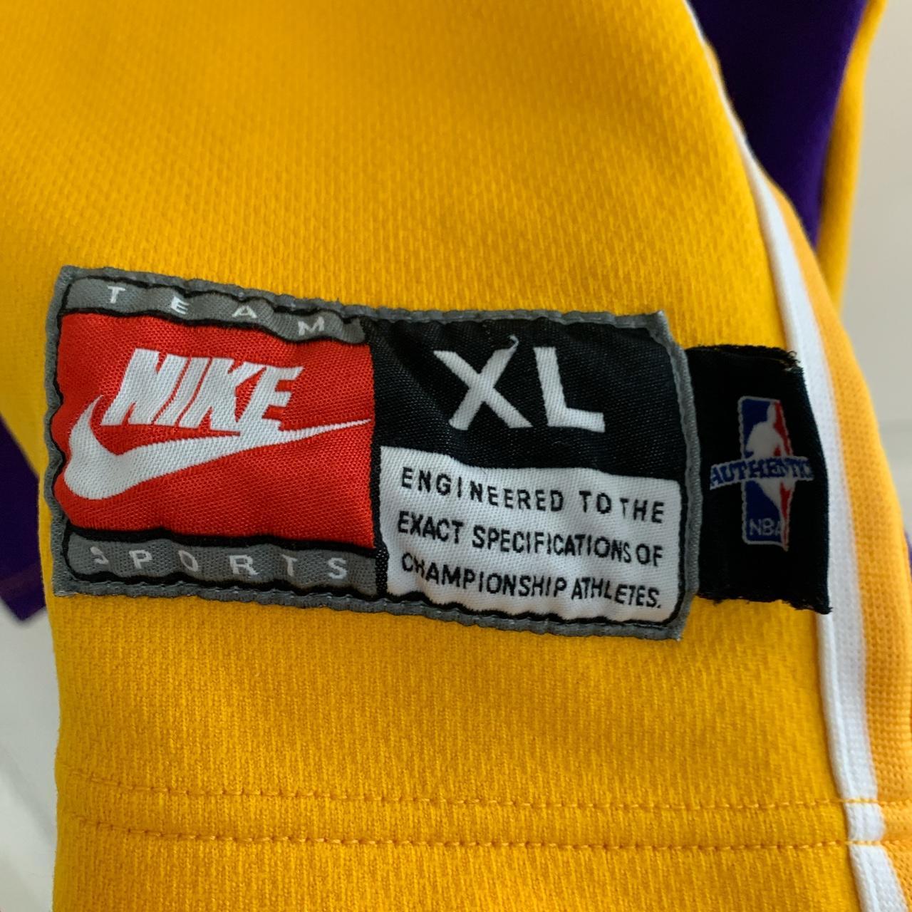 Nike Los Angeles Lakers Vintage Warm Up - Depop