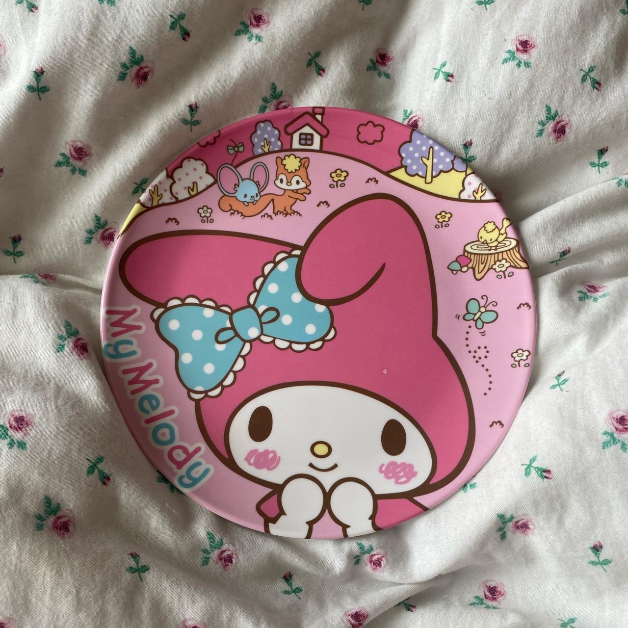 Really pretty My Melody plate 💞 this has only been... - Depop