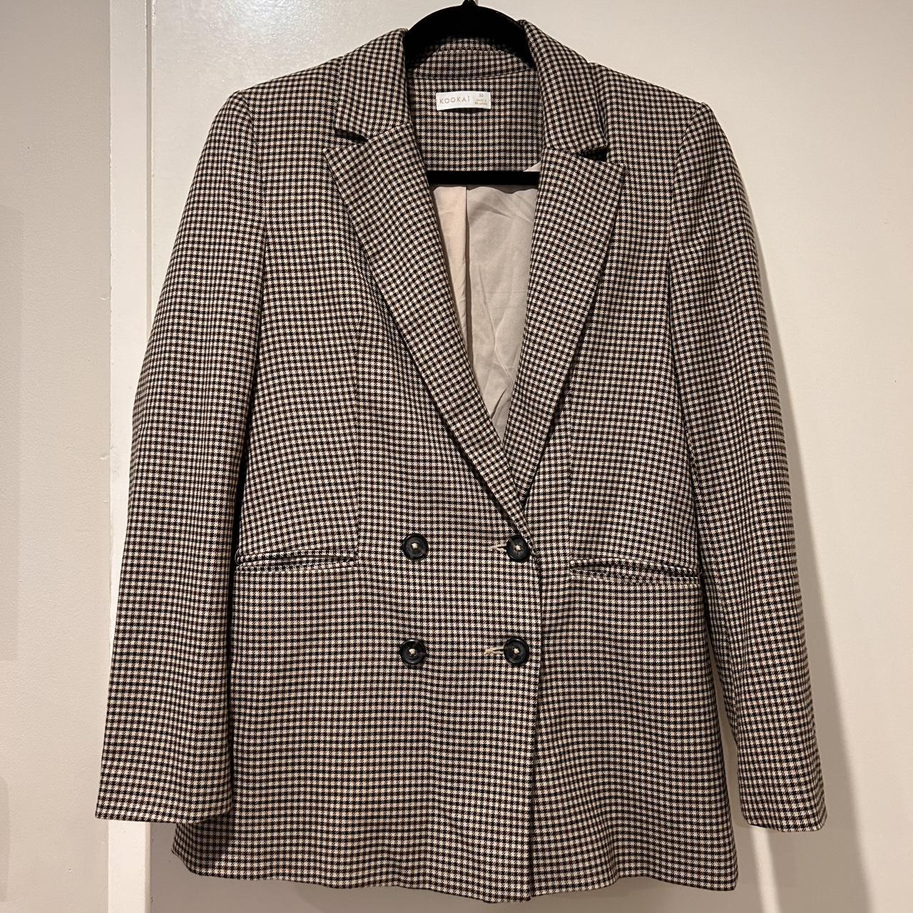 Kookai Double Breasted blazer/jacket Size... - Depop