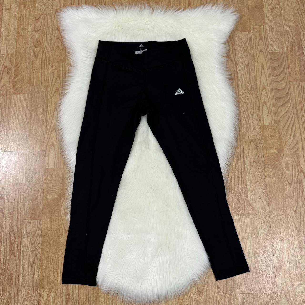 Adidas climawarm black full length leggings size - Depop