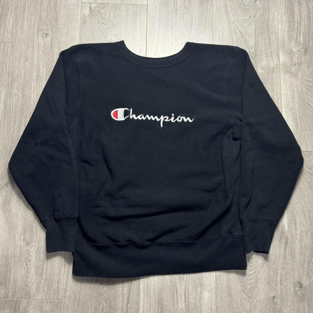 Bape x champion crewneck best sale