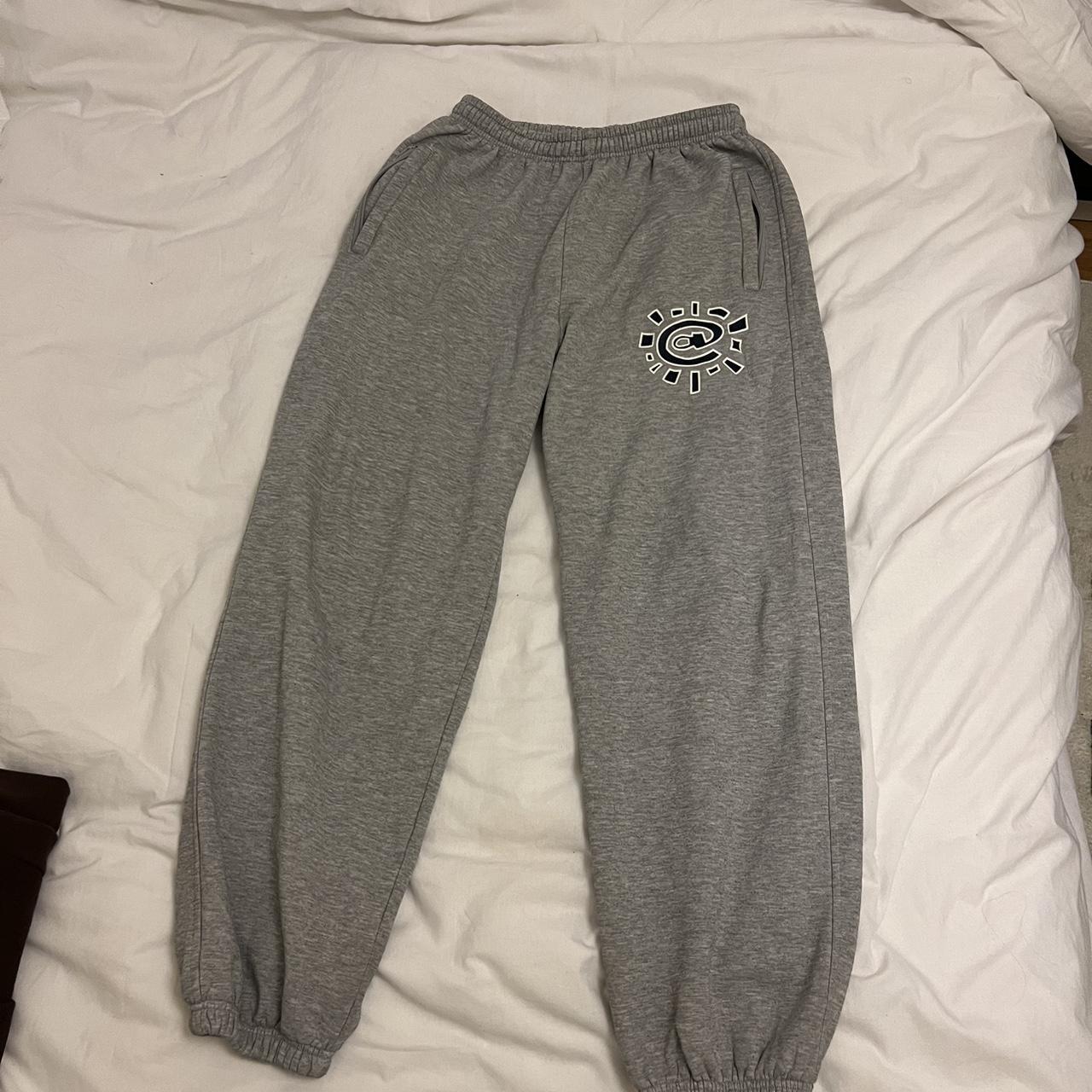 Always do what you should do joggers Grey 100%... - Depop