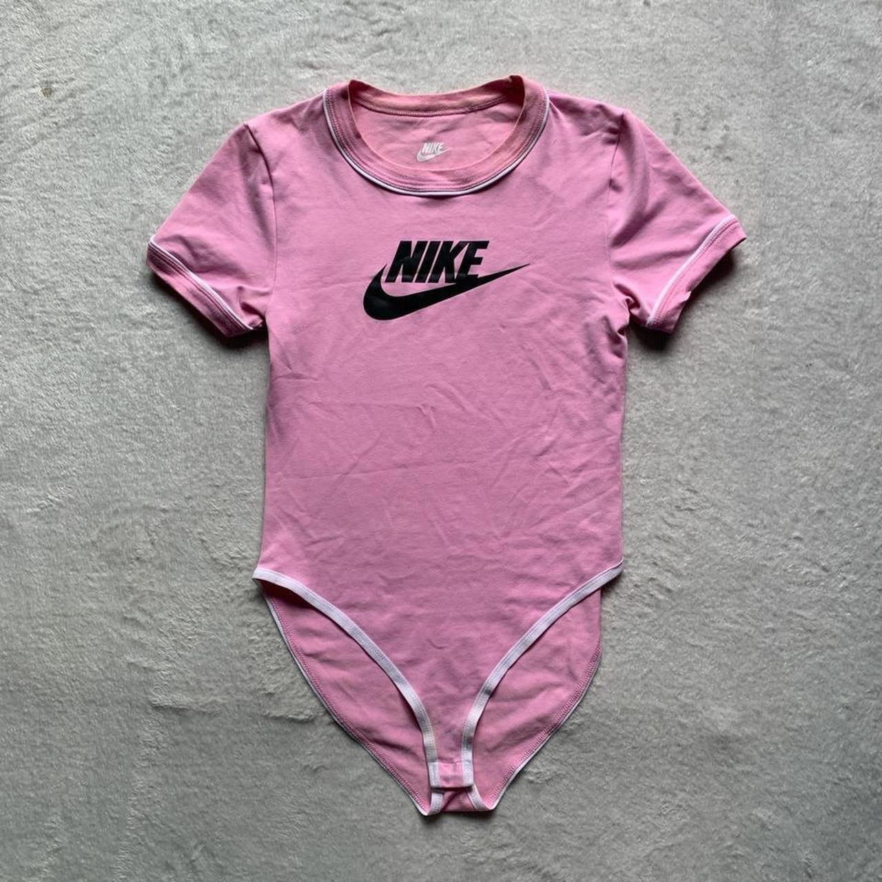 nike bodysuit pink