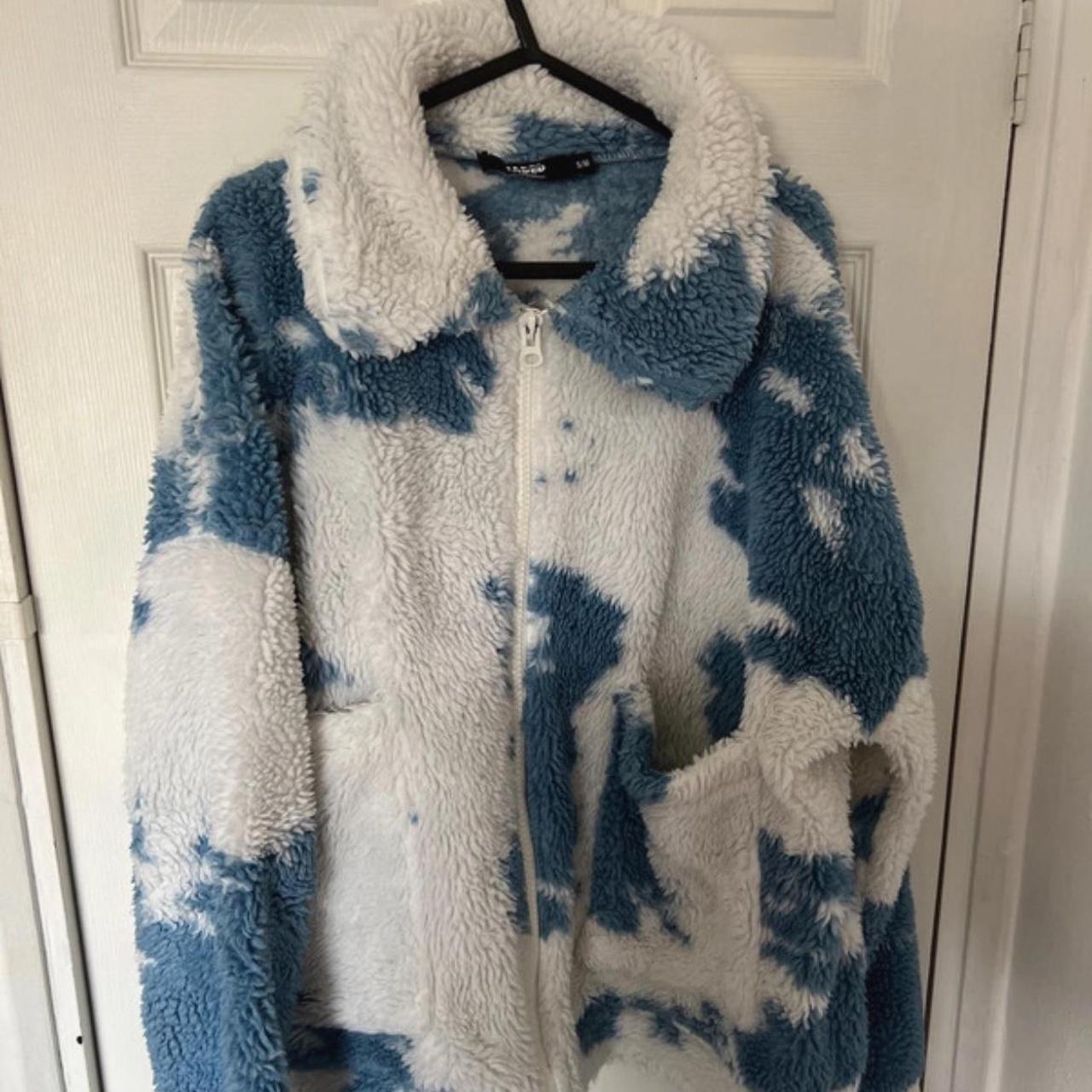 Jaded London Cloud Print deals Teddy Jacket