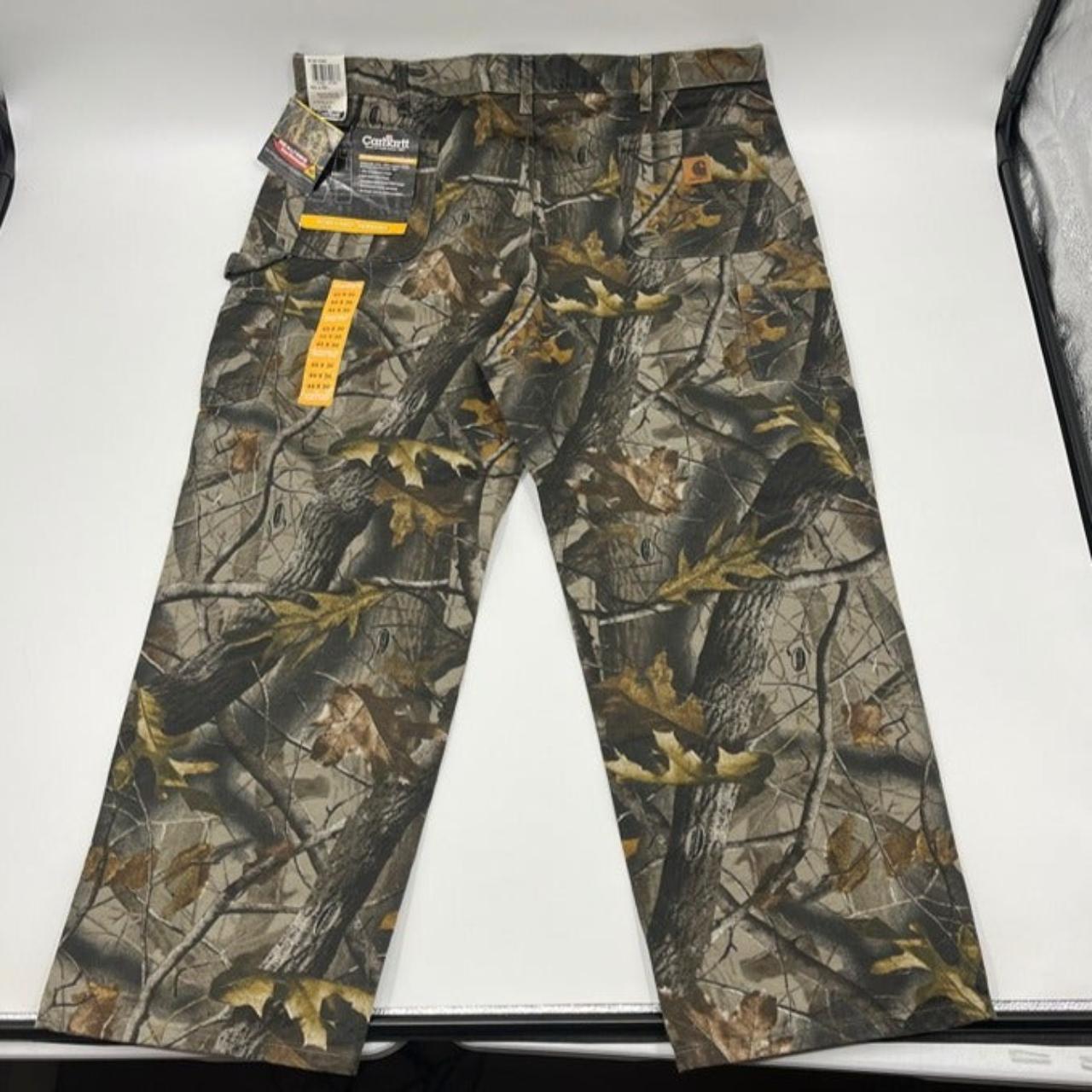 NWT Camo Carhartt Pants Size... Depop