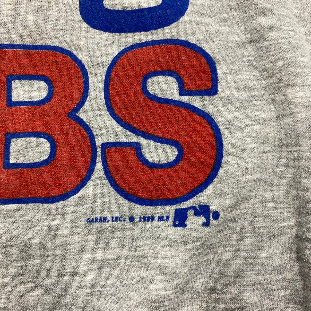 chicago cubs 推定80s Vintage 80s Chicago Cubs Cut Off Sleeveless | Depop