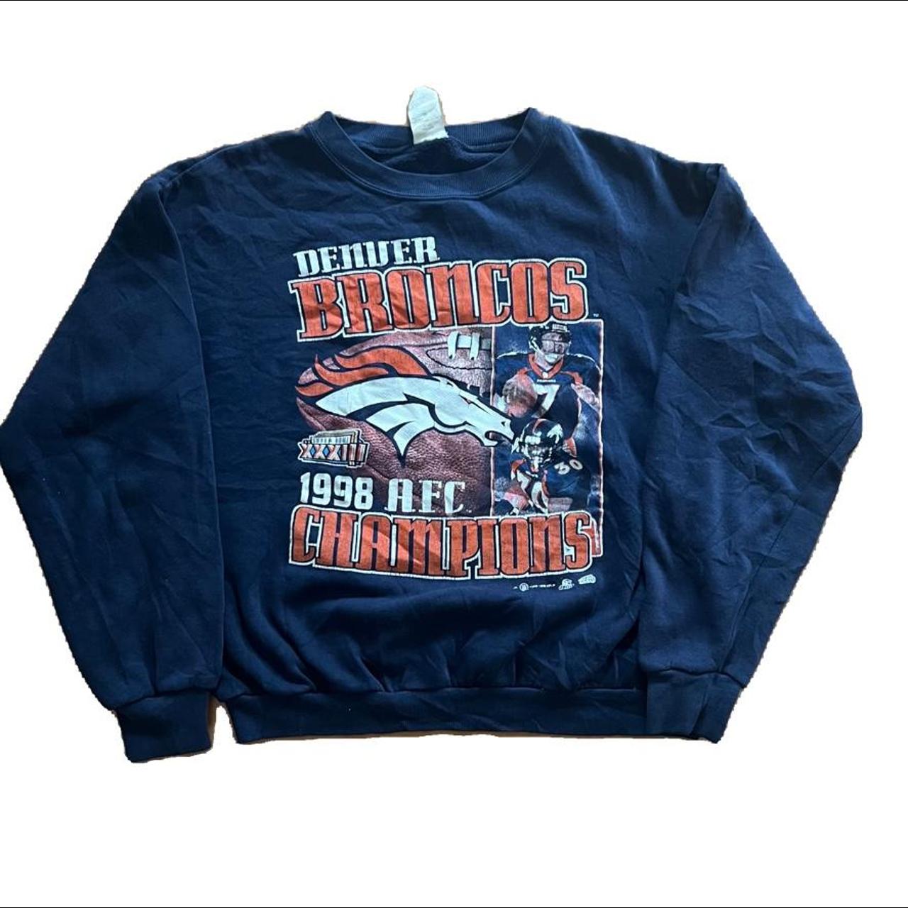 Denver Broncos Super Bowl sweater Championship team - Depop