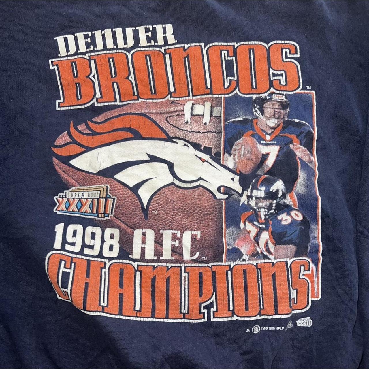 Denver Broncos Super Bowl sweater Championship team - Depop